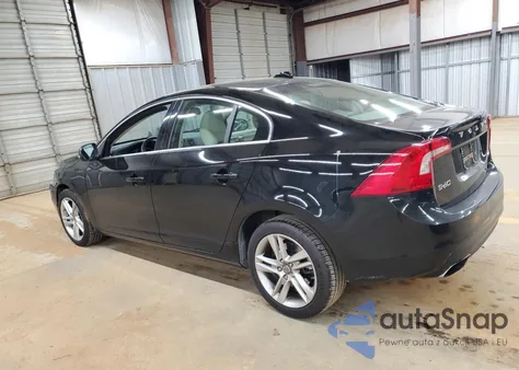 2014 Volvo S60 T5 z USA, uszkodzony, nr VIN YV1612FSXE2295657